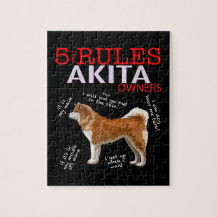 5 Rules for Akita Owners ジグソーパズル