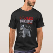 5 Rules for Miniature Schnauzer Owners tee Tシャツ (正面)