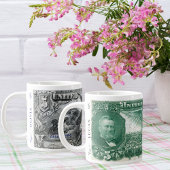 $5 Silver Certificate Mug - 1896ヴィンテージ紙幣 ジャンボコーヒーマグカップ