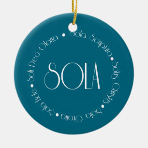 5 Solas セラミックオーナメント