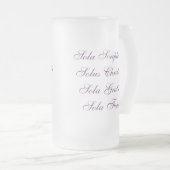 5 Solas フロストグラスビールジョッキ (正面右)