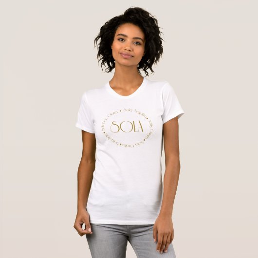 5 Solas Tシャツ (正面フル)