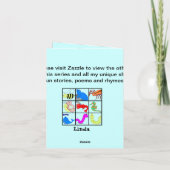 5 The Seahorse - Noteサイズのサンプルカード カード (裏面)