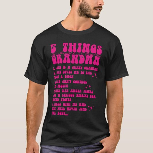 5 Things You Should Know About My Grandma  7 Tシャツ (正面)