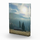 5"x7"アクリルフォトブロック ||太陽と霧 フォトブロック (右)