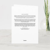 5"x7"折り畳みカード||ブルエルク カード (裏面)