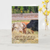 5"x7"折り畳みカード || 最初の日付 カード (黄色い花)