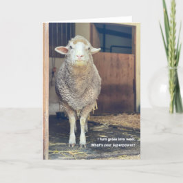 5"x7"折り畳みカード || Marshmallow カード