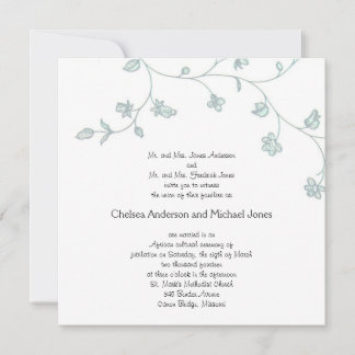 5 x 5結婚式招待状 招待状