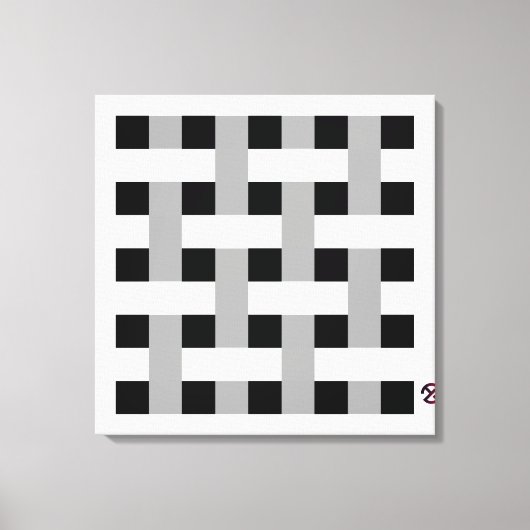 5 X 5 キャンバスプリント (正面)