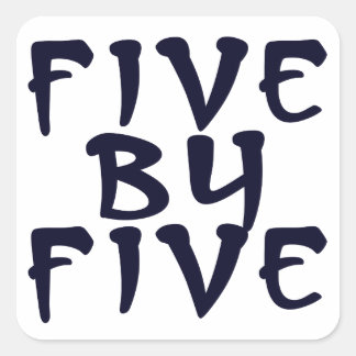 5 x 5 スクエアシール