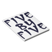 5 x 5 ノートパッド (アングル)