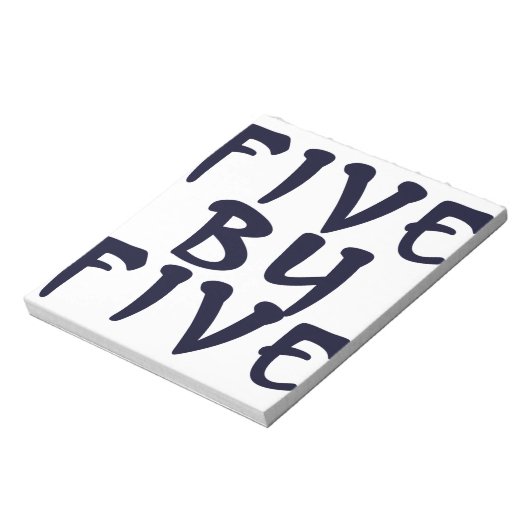 5 x 5 ノートパッド (回転)