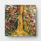 5"x 5"卓上プラークのイーゼル、オリジナルの風景！ フォトプラーク (正面)