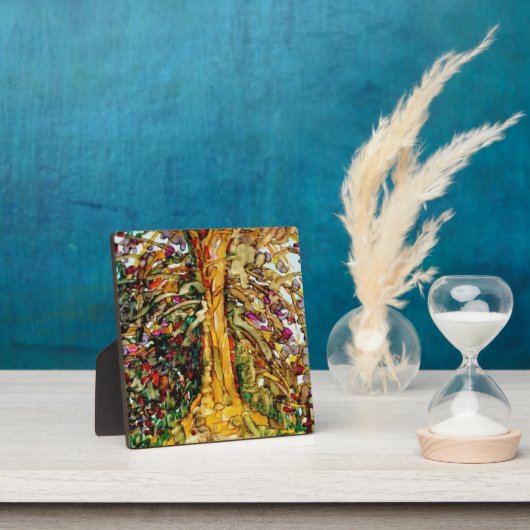 5"x 5"卓上プラークのイーゼル、オリジナルの風景！ フォトプラーク (インサイチュ)