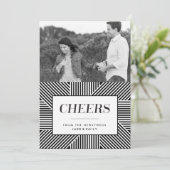 5 x 7はっきりしたな休日の婚約、新婚者カード 招待状 (スタンド正面)