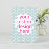 5" x 7インチカード招待状カスタムプリント 招待状 (スタンド正面)