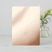 5" x 7インチフォイル招待状 箔招待状 (立ち正面)