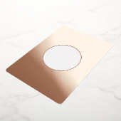 5" x 7インチフォイル招待状 箔招待状 (回転した状態)