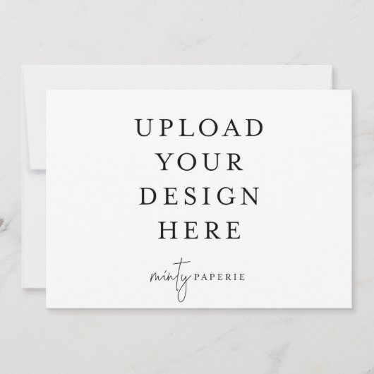 5 x 7インチランドスケープ・カード 招待状 (正面)