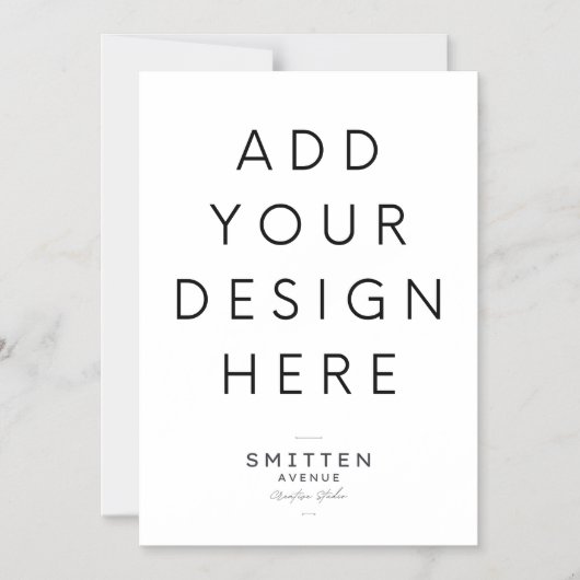 5 x 7インチ磁気カード印刷 マグネット招待状 (正面)