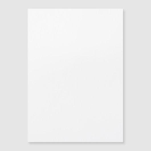 5" x 7インチ磁気カード招待状 (正面)