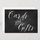 5 x 7カードとギフトカードのサイン結婚は (正面/裏面)