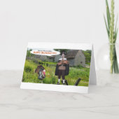 5 x 7カードHappy Thanksgiving七面鳥 サンキューカード (正面)