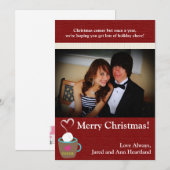 5 x 7ホットカップオブココ招待状 招待状 (正面/裏面)