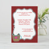 5 x 7ホットカップオブココ招待状 招待状 (スタンド正面)