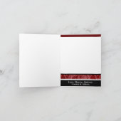 5 x 7折り畳みフォパーソナライズされたトグリーティングカード シーズンカード (内部)