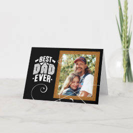 5" x 7" カスタムパパ父のデイカー最高のド2018 カード