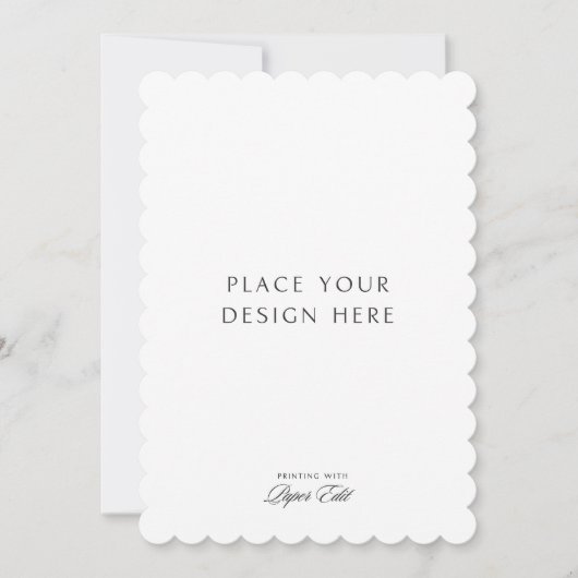 5" x 7" カード印刷 招待状 (正面)