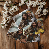 5" x 7"ゴールド素朴ホイル実在デイト・カードを保存 箔シーズンカード