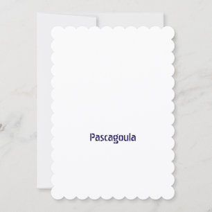 5" x 7" スカラップ フラットカードでブランドを表現