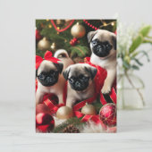 5 x 7 フラットホリデーカード シーズンカード (スタンド正面)