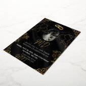 5" x 7" ホイル招待状 箔招待状 (回転した状態)