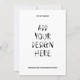 5" x 7" ポートレート カード