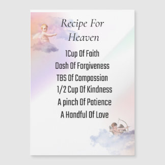 5" x 7" マグネットカード