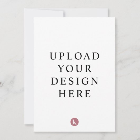 5" x 7" 招待状 (正面)