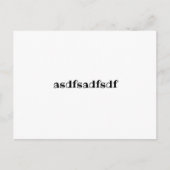 5" x 7" 3つ折り文字折りホリデーカード シーズンポストカード (正面)