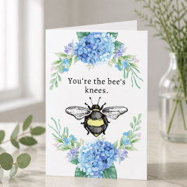 5" x 7" Bee's Knees グリーティングカード