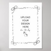 5 x 7" Table Sign ポスター (正面)