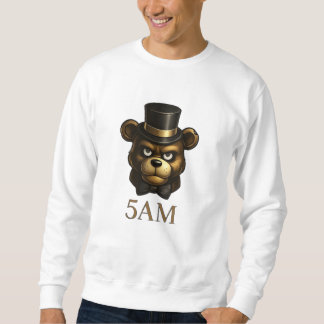 5AM Night Shift Horror Gaming Sweatshirt スウェットシャツ