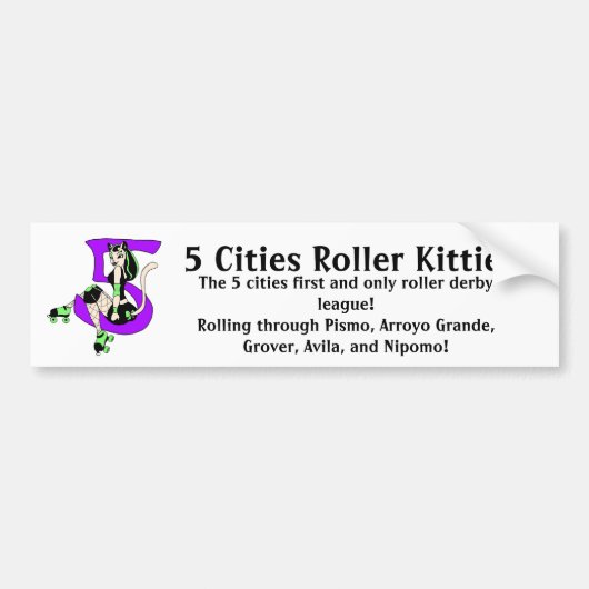 5CRKバンパーステッカー バンパーステッカー (正面)