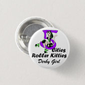 5CRK公式のダービーの女の子ボタン 缶バッジ (正面&裏面)