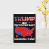 5gよりもトランプの方がカバレッジが良い今、私たちを聞くことができる カード (黄色い花)