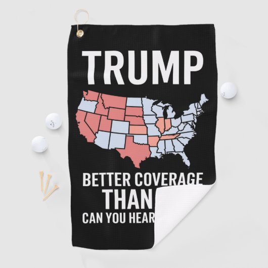 5Gよりもトランプの方がカバレッジが良い今、私たちを聞くことができる ゴルフタオル (インサイチュ)