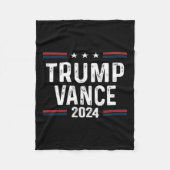 5gよりもトランプの方がカバレッジが良い今、私たちを聞くことができる フリースブランケット (正面)