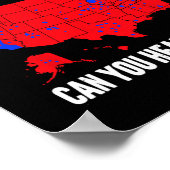 5gよりもトランプの方がカバレッジが良い今、私たちを聞くことができる ポスター (角)